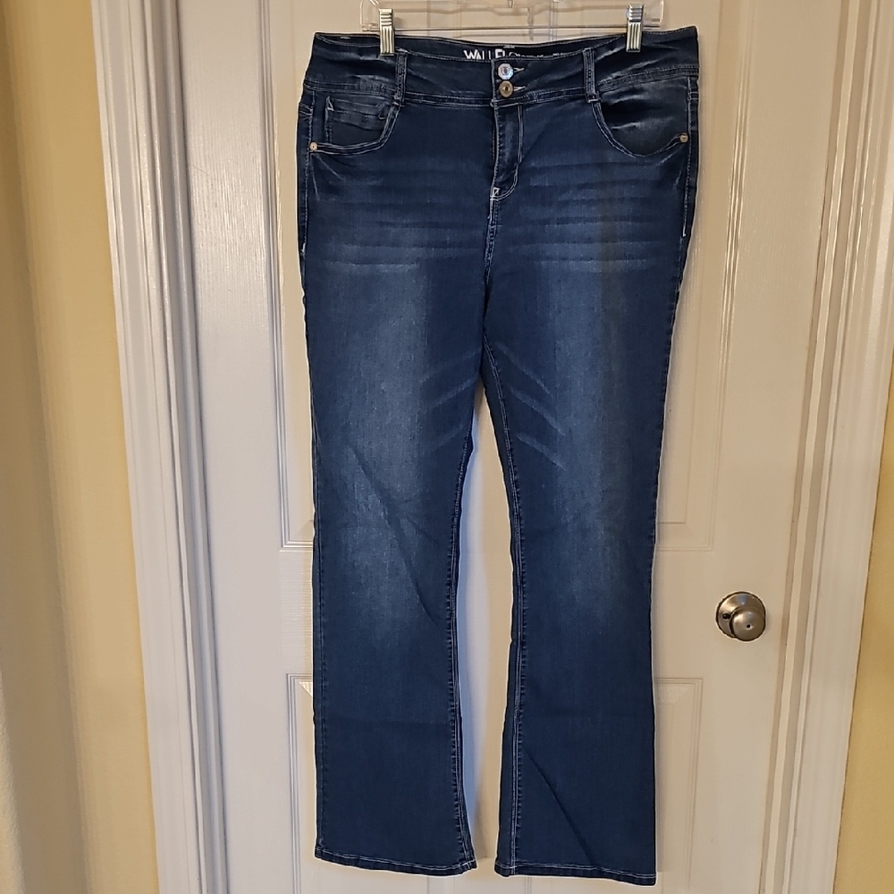 Wallflower Dark Blue Boot Cut Jeans